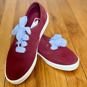 Vans Authentic Lowpro Fat Lace Halogen Blue size 6/7.5